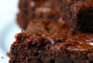 Receita de Brownie fit com 3 ingredientes