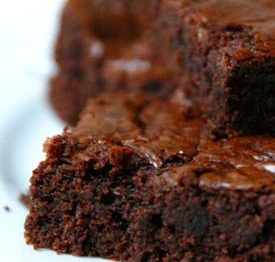 Receita de Brownie fit com 3 ingredientes
