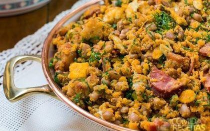 Receita de Feijão da roça especial