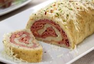 Receita de Rocambole Salgado (Sem Farinha