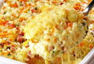 Receita de arroz de forno cremoso