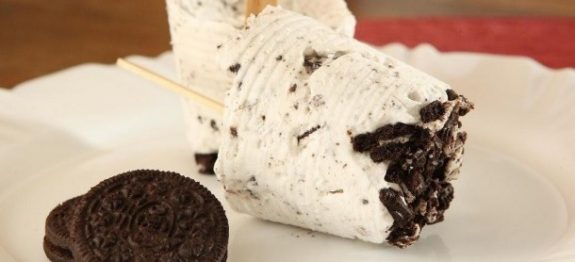 Sorvete Caseiro de Oreo
