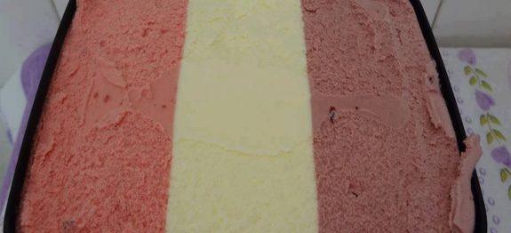 Sorvete de Chocolate com Gelatina