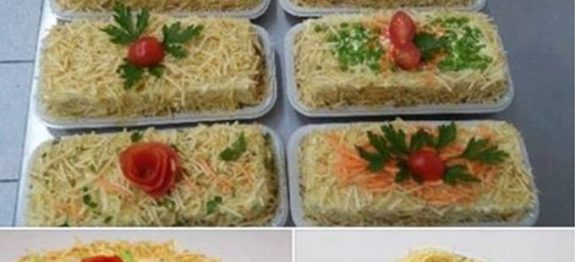 Torta Fria de Queijo e Presunto