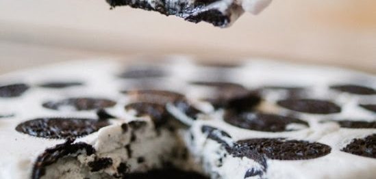 Torta Oreo com sorvete