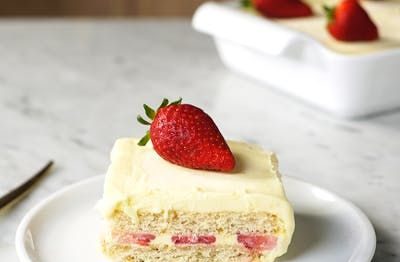 Torta de Morango Sem Forno