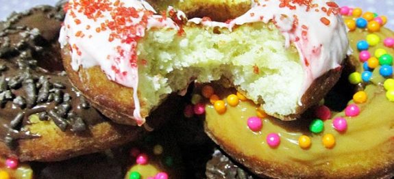 DONUTS: ROSQUINHAS DE LEITE CONDENSADO