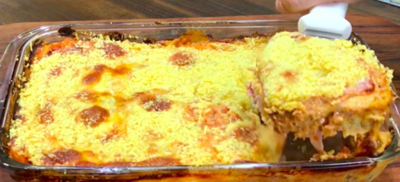 LASANHA DE PÃO – LANCHE FÁCIL E RÁPIDO