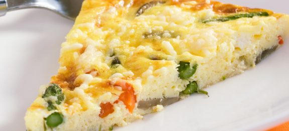 Omelete de forno com apenas 78 calorias e ZERO fritura