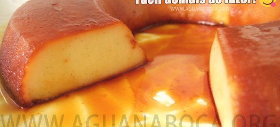 RECEITA de Pudim de Farinha de Trigo