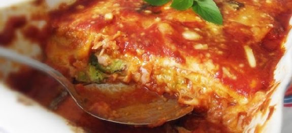 Abobrinha à Parmegiana
