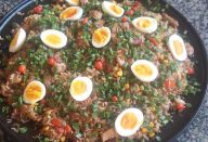 Arroz carreteiro à minha moda