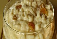 Arroz doce diferente