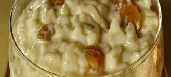 Arroz doce diferente