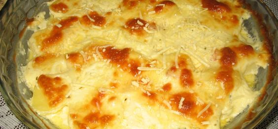 Batata Gratinada com 3 Ingredientes