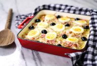 Batata à Portuguesa Gratinada