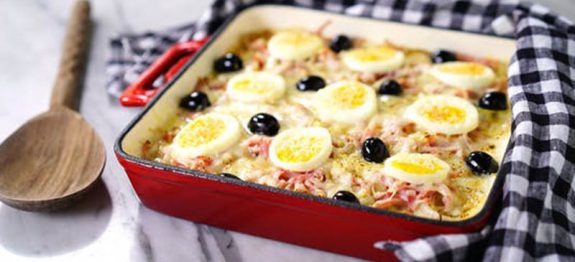 Batata à Portuguesa Gratinada