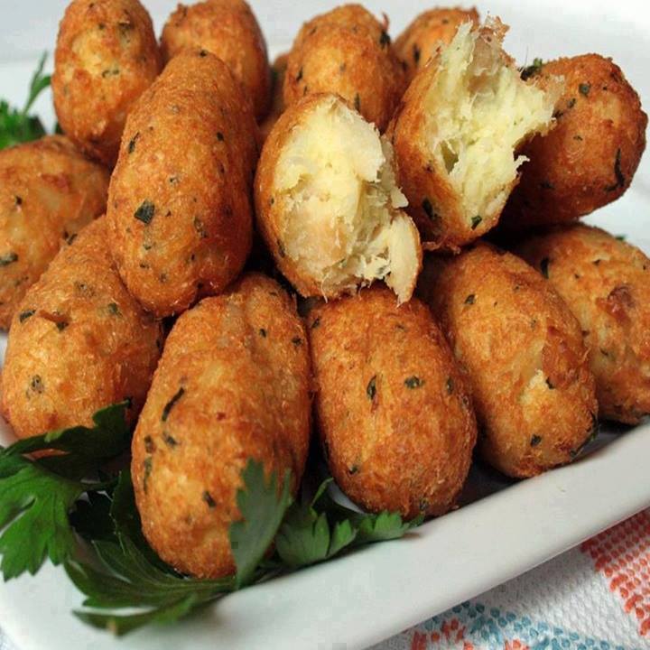 Bolinho de Bacalhau Veja a Receita