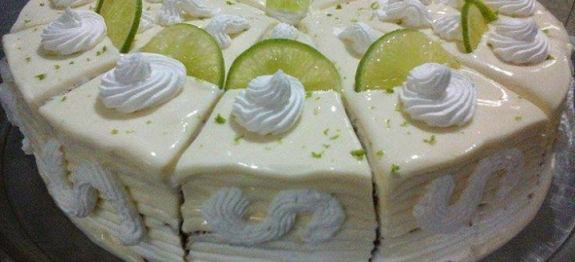 Bolo Mousse de Limão