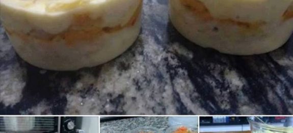 Bolo Salgado no Pote