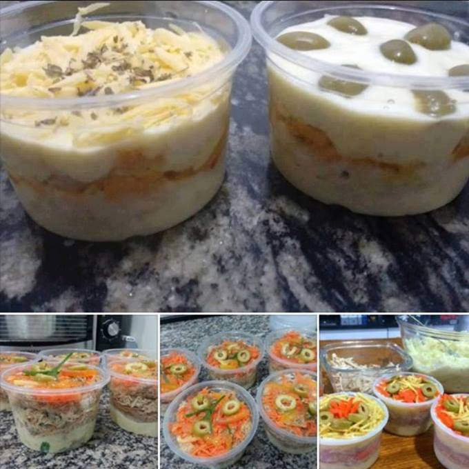 Bolo Salgado No Pote Veja A Receita Bolo Salgado No Pote Veja A Receita