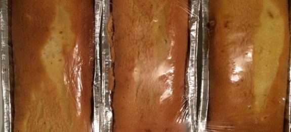 Bolo de Baunilha Tipo Pullman