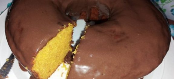 Bolo de Cenoura Fofinho de Liquidificador