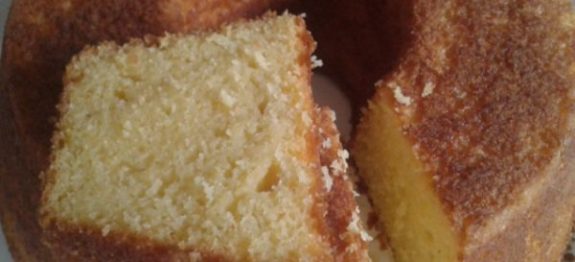 Bolo de Milho com Fubá