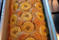 Bolo de banana fácil e sem leite