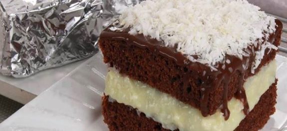 Bolo-prestígio gelado