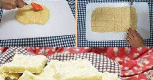 Cocada de leite ninho