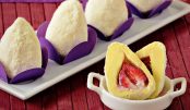 Coxinha de Leite Ninho com Morango