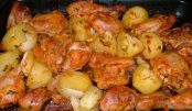 Frango Assado com Batatas