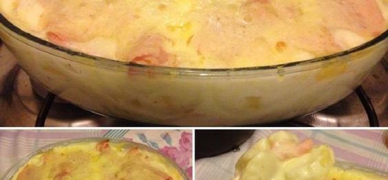 Lasanha de Batata com Molho Branco