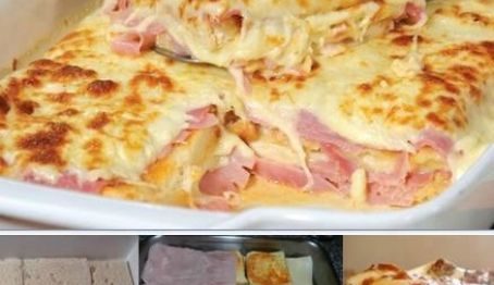 Lasanha deliciosa de Pão de forma