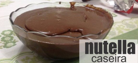 Nutella Caseira (creme de avelãs)