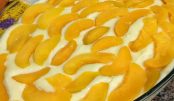 Pavê com gelatina de pêssego❤