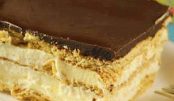 Pavê de leite ninho com Creme de Nutella