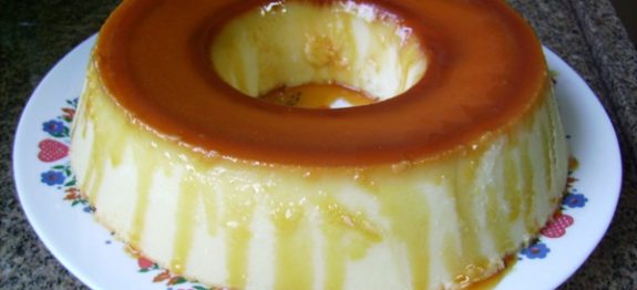 Pudim de Leite Que Não Quebra