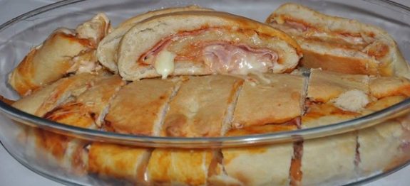 Pão Enrolado Recheado