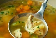 Receita de Canja de galinha especia