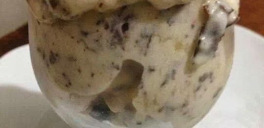 Receita de Falso sorvete de flocos