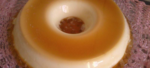 Receita de Pudim fácil de Maria-mole