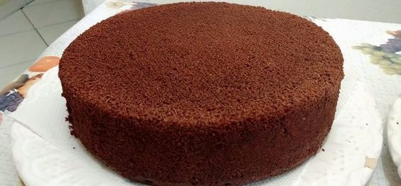 Receita de Pão de Ló de Chocolate Perfeito