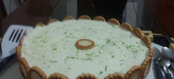 Receita de Torta de limão cremosa