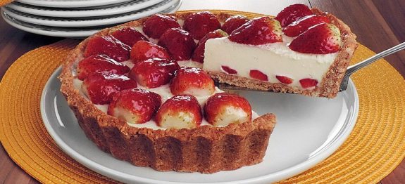 Receita de torta de morango