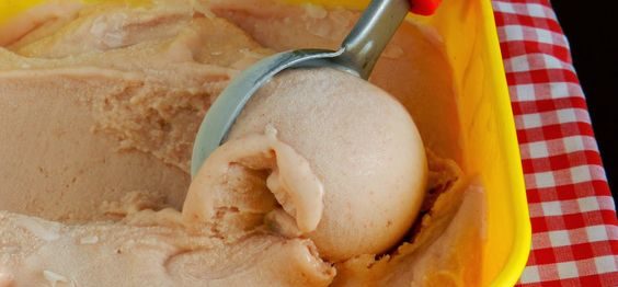 Sorvete Caseiro de Goiaba