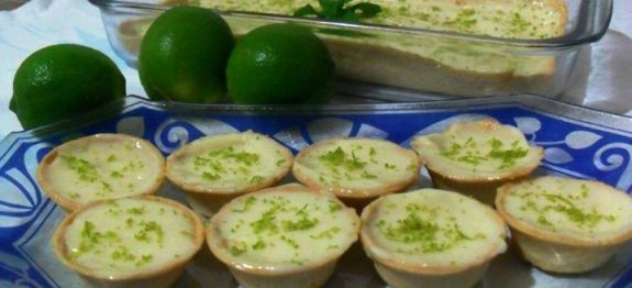 Tortinha de limão universitária fácil