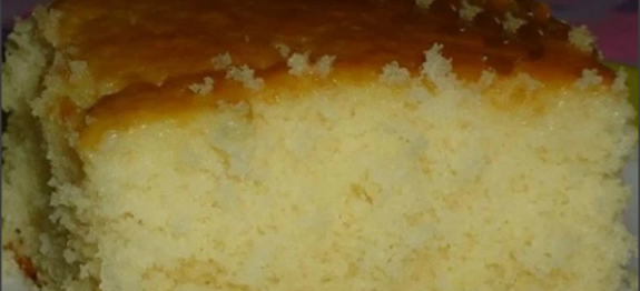 bolo de leite quente
