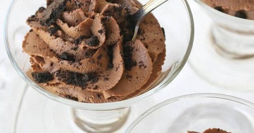 chantilly de chocolate fácil